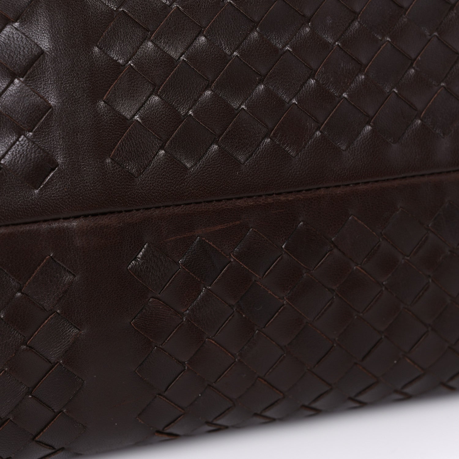 Bottega Veneta Nappa Intrecciato Frame Shoulder Bag Ebano 12 of 21