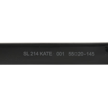 Saint Laurent New Wave SL214 Kate Cat Eye Sunglasses Black 9 of 10