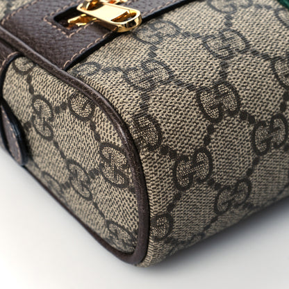 Gucci GG Supreme Monogram Web Small Ophidia Belt Bag 75 30 Dark Brown 9 of 10