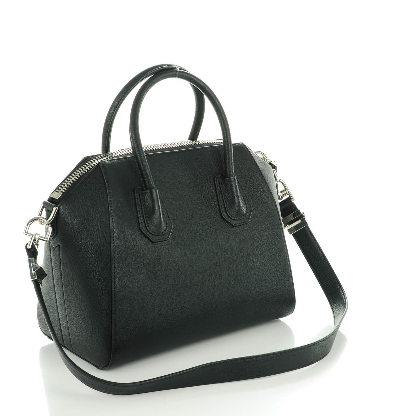 Sugar Goatskin Small Antigona Black