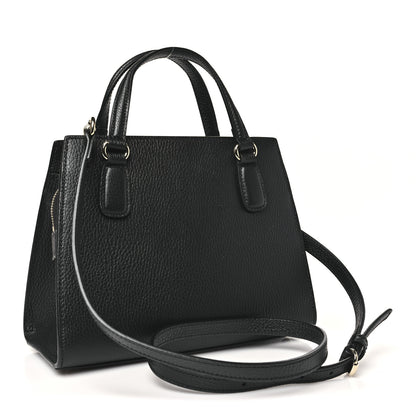 Gucci Dollar Calfskin Medium Soho Top Handle Satchel Black 3 of 10