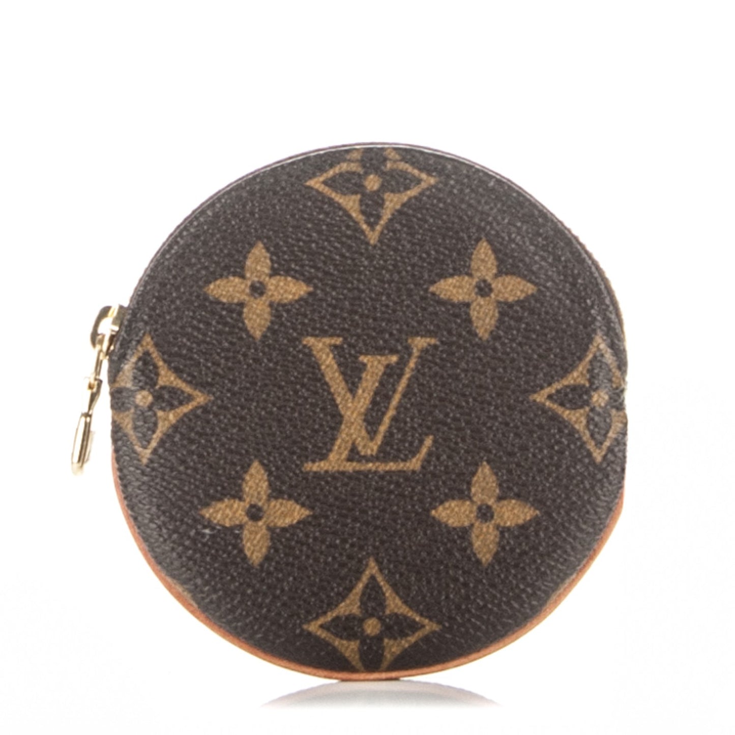 Monogram Round Coin Purse