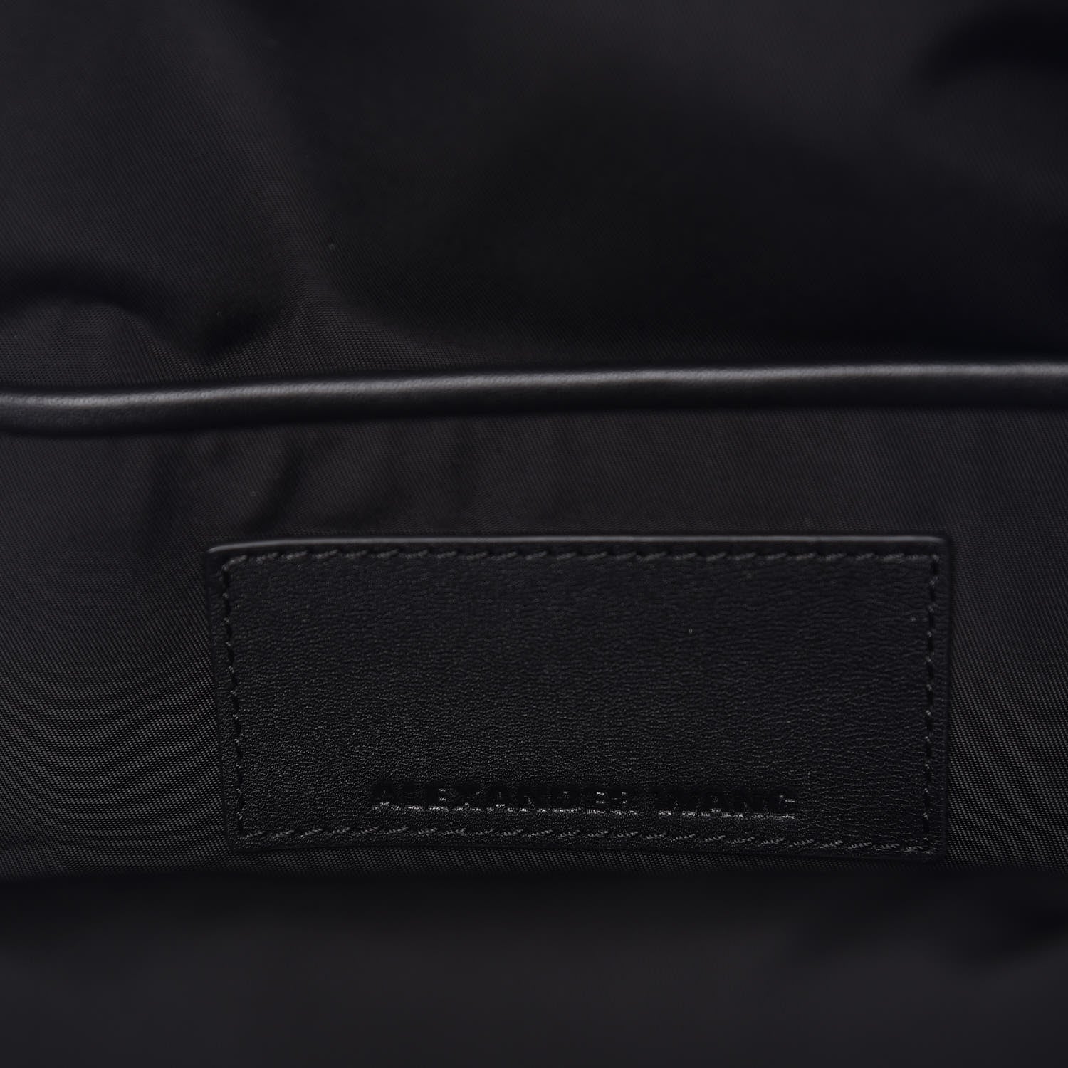 Alexander Wang Shearling Rubberized Lambskin Backpack Black 8 of 10