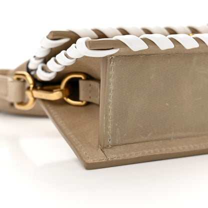 Jacquemus Calfskin Le Chiquito Whipstitch Beige 8 of 13