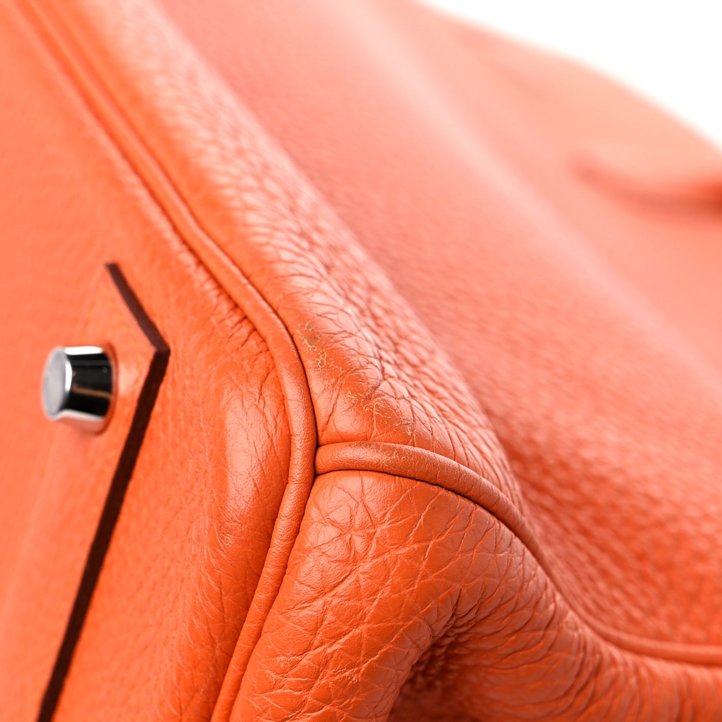 Togo Birkin 40 Orange