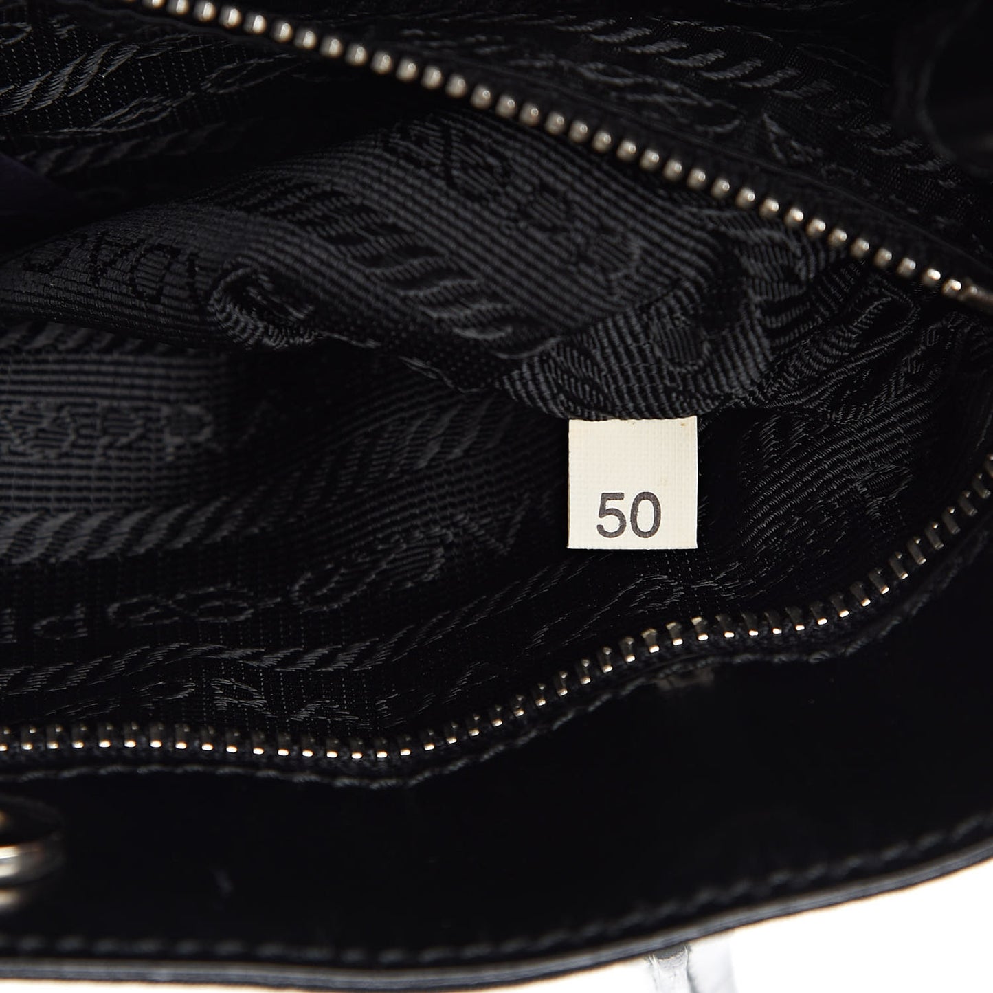 Tessuto Vitello Top Handle Bag Black