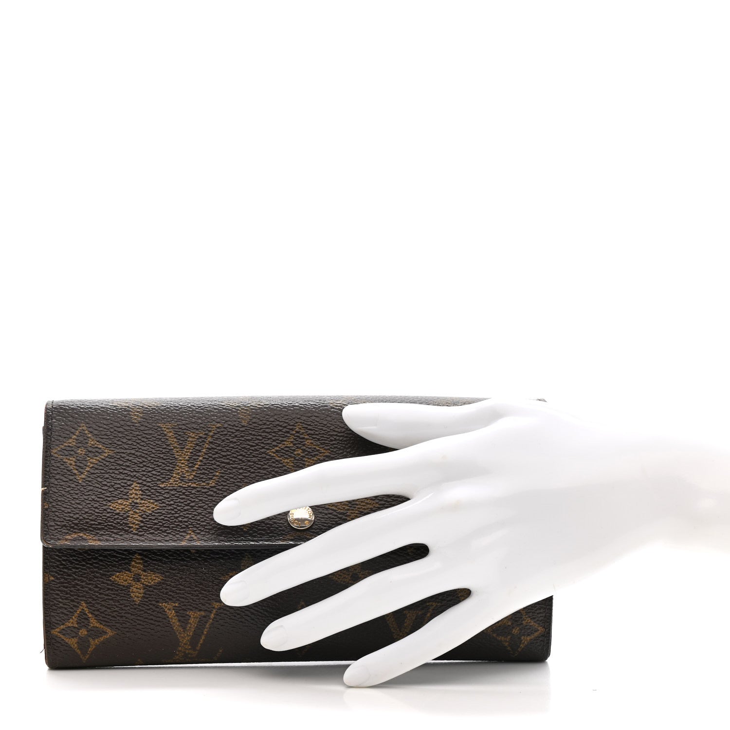 Louis Vuitton Monogram Sarah Wallet 2 of 13