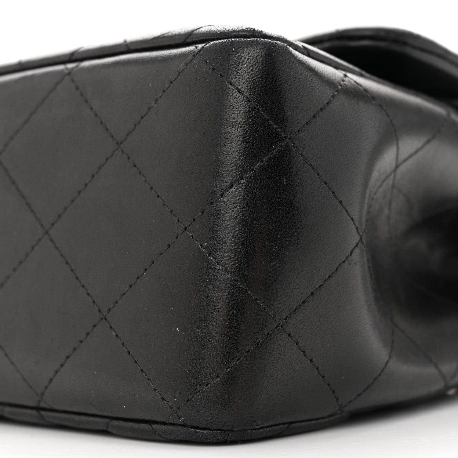 Chanel Lambskin Quilted Jumbo Double Flap Black 10 of 15