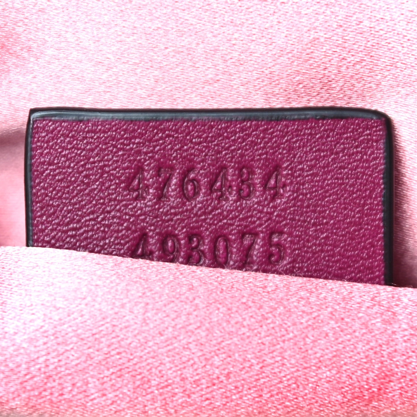 Velvet Matelasse GG Marmont Belt Bag 95 38 Fuchsia Violet Cyclamen