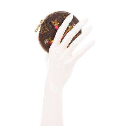 Louis Vuitton Monogram MOCA Round Coin Purse 2 of 7