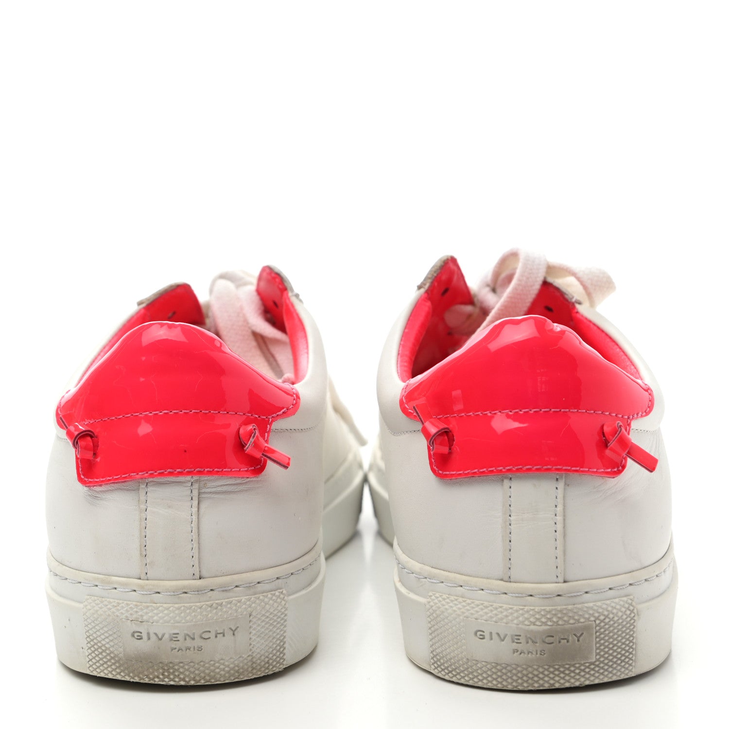 Givenchy Calfskin Mens Urban Street Sneakers 40 Neon Pink 7 of 12