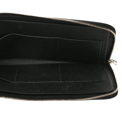 Hermes Epsom Large Remix Duo Wallet Black Deep Blue 6 of 9