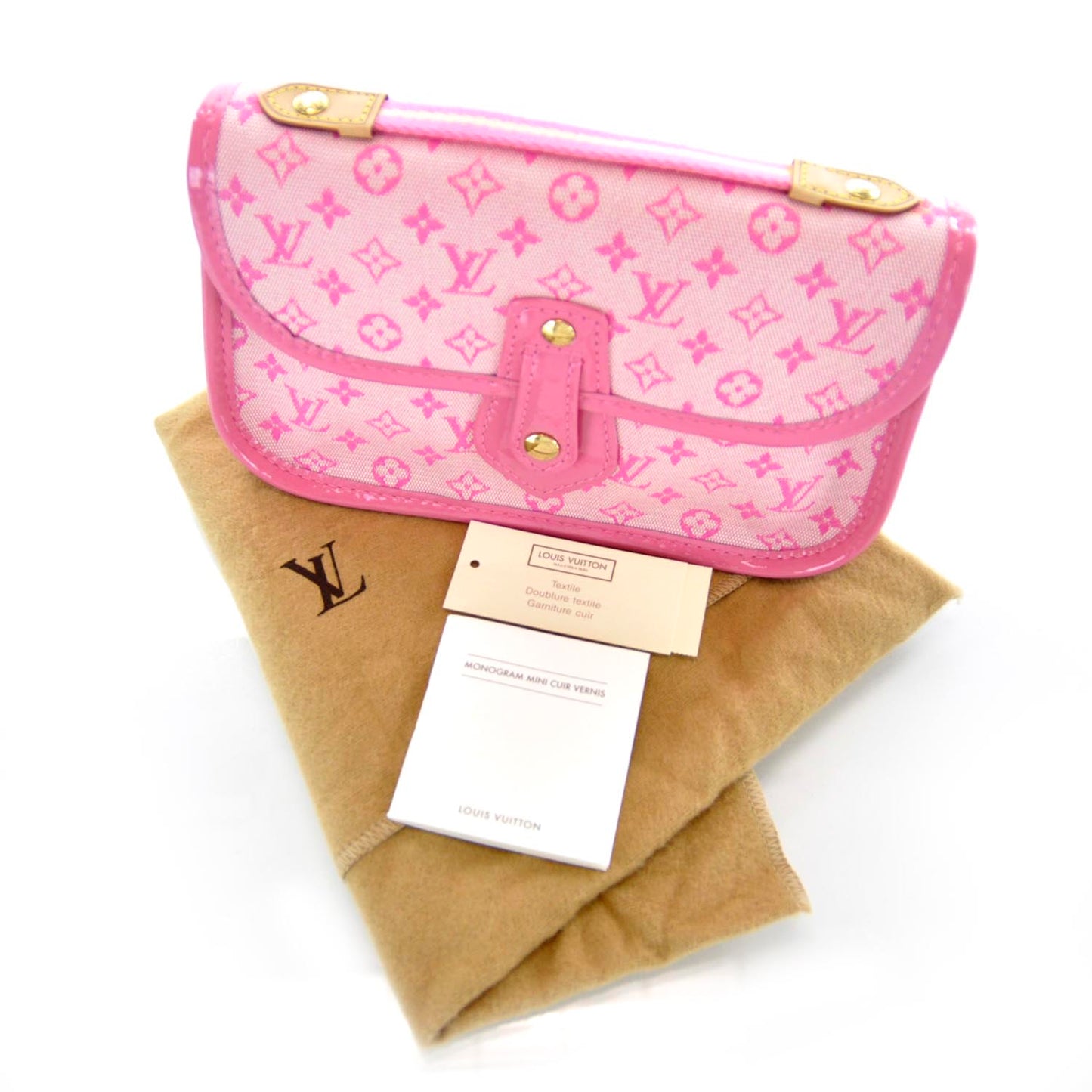 Mini Monogram Mary Kate Pochette Pink