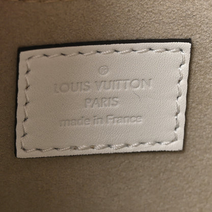 Louis Vuitton Monogram Embossed Calfskin Speedy Bandouliere 20 White Blanc 6 of 9