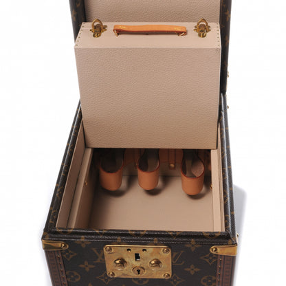 Louis Vuitton Monogram Boite Flacons Lozine Beauty Train Trunk Case 7 of 8