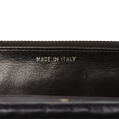 Chanel Suede Timeless CC Wallet on Chain WOC Brown 7 of 12