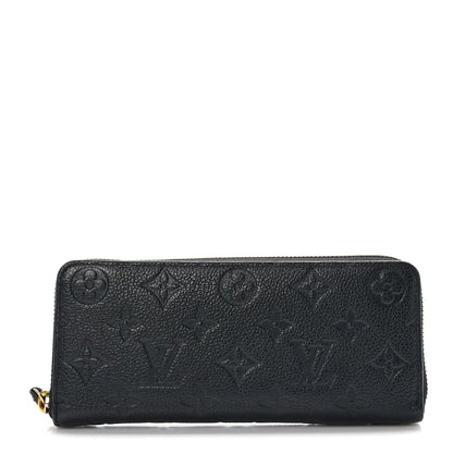 Louis Vuitton Empreinte Clemence Wallet Black 1 of 6
