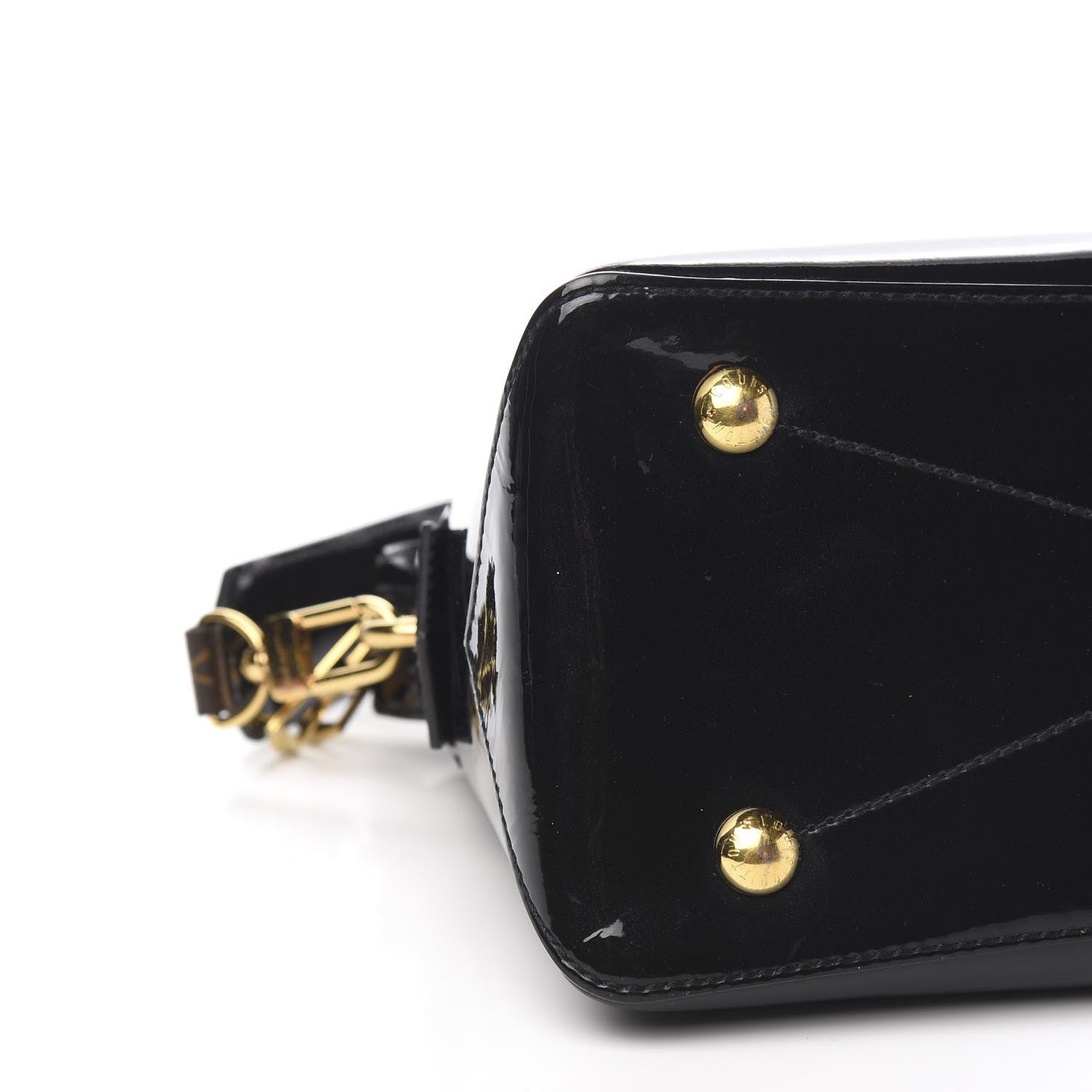 Louis Vuitton Patent Calfskin Miroir Tote Black 6 of 8