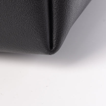 Saint Laurent Calfskin Large Shopping Tote Black 15 of 17