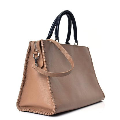 Louis Vuitton Monogram Cuir Plume Very One Zipped Tote Sesame Creme 2 of 4