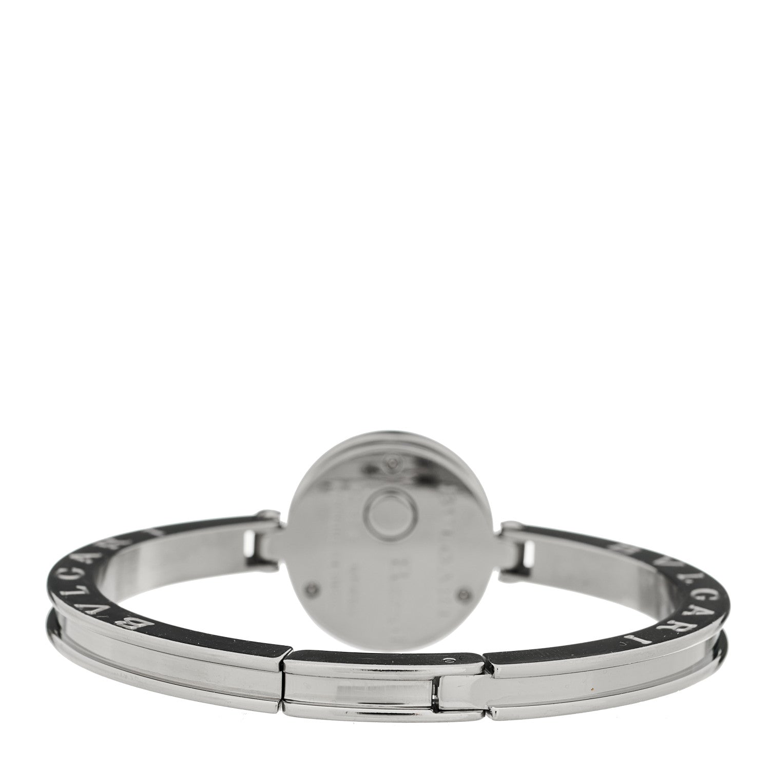 BVLGARI B.zero1 クォーツ腕時計 フリーサイズ Bulgari Stainless Steel Pink Mother of Pearl 22mm B.zero1 Quartz