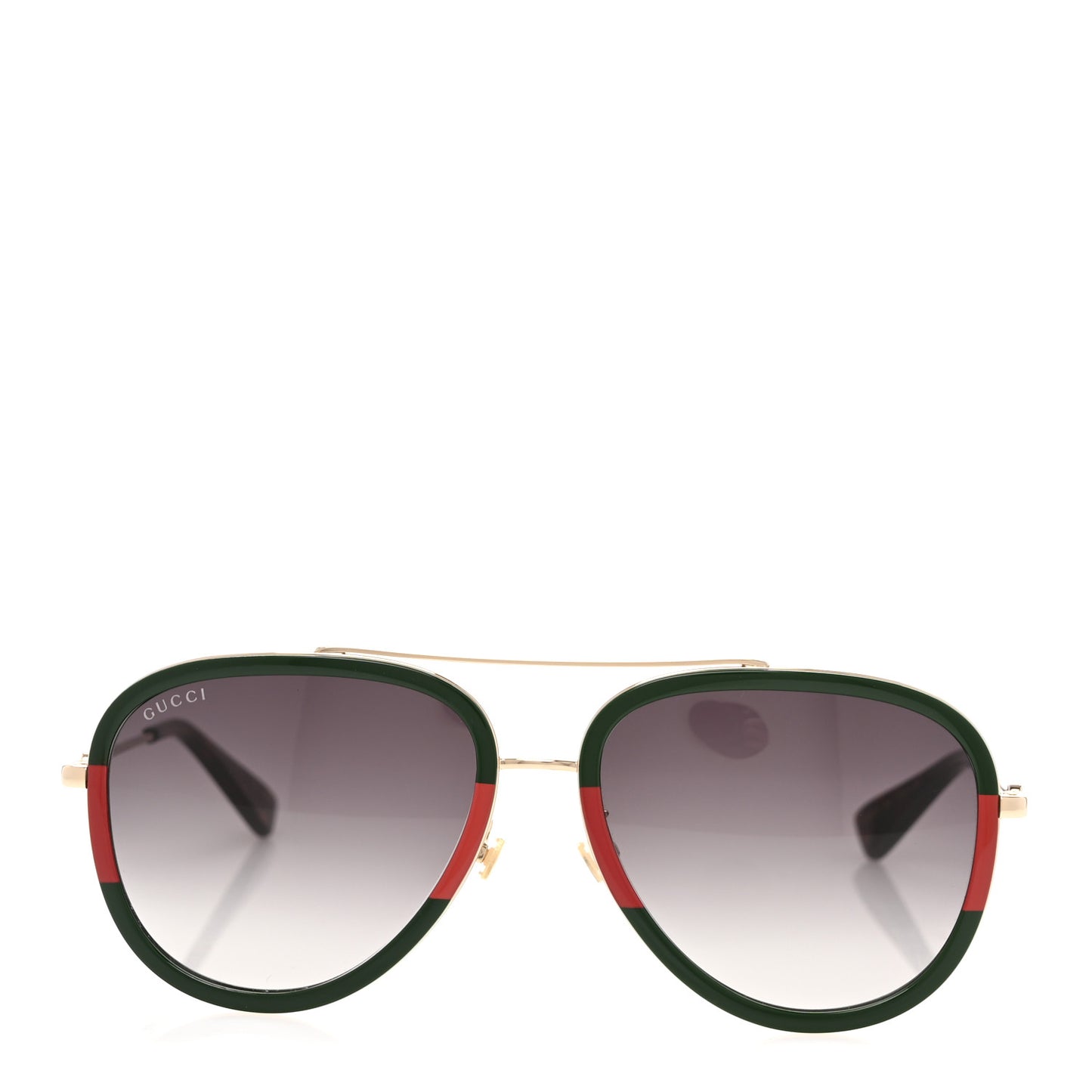 Web Aviator Sunglasses GG0062S Green Red