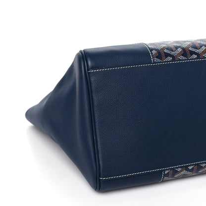 Goyard Goyardine Saigon Tote Navy 7 of 8