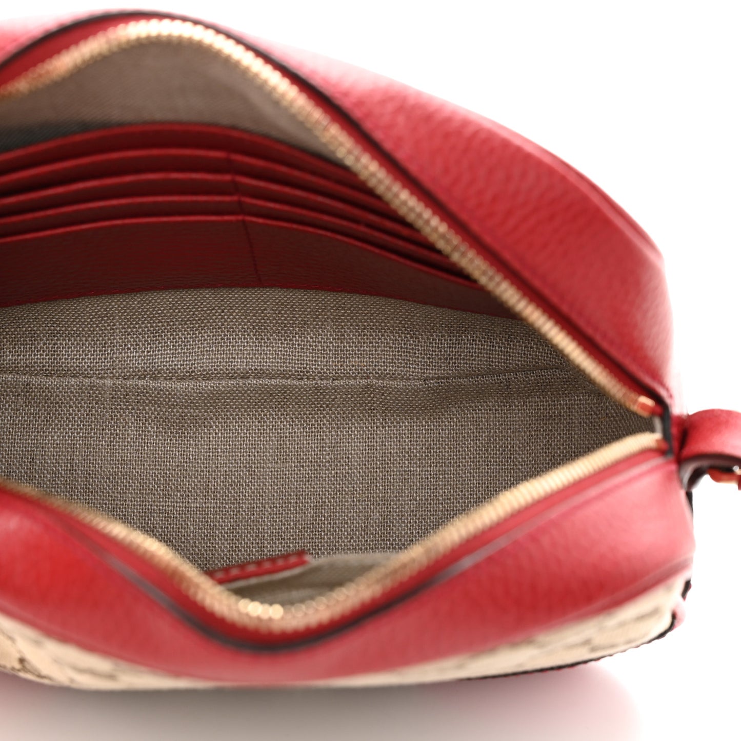 Monogram Mini Bree Messenger Bag Red