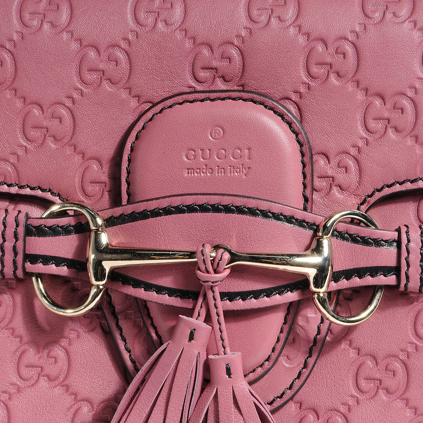 Guccissima Medium Emily Chain Shoulder Bag Peonia Flower