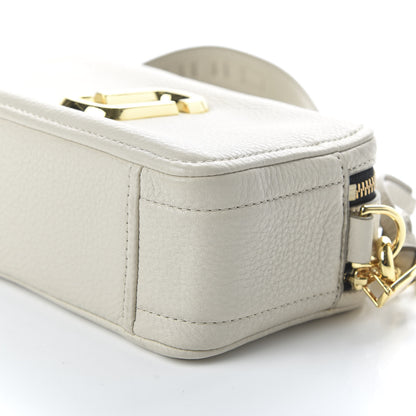 Marc Jacobs Supple Natural Grain Calfskin The Softshot 21 Cream 7 of 9
