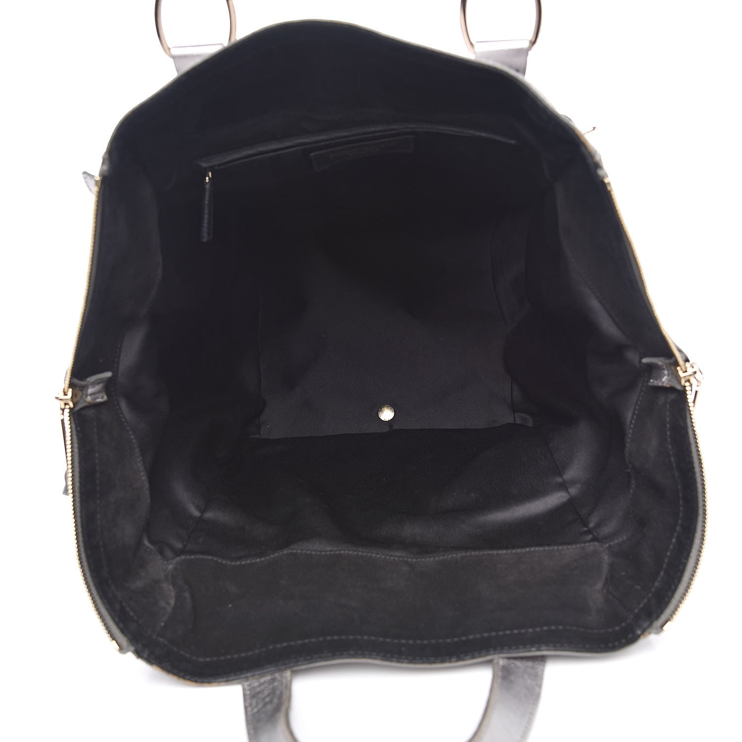 Saint Laurent Calfskin Small Downtown Silver 5 of 16