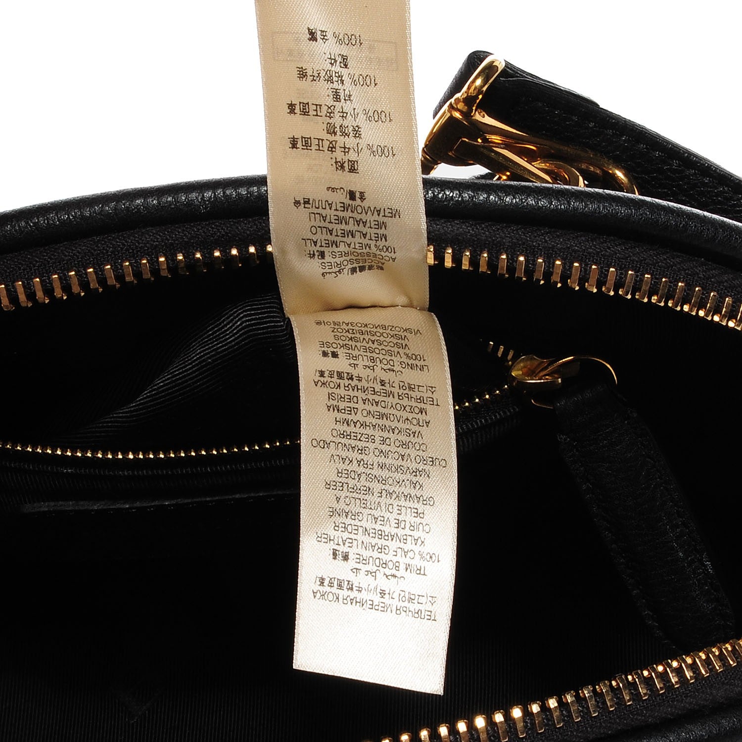 Burberry Grainy Calfskin Small Bloomsbury Black 4 of 12