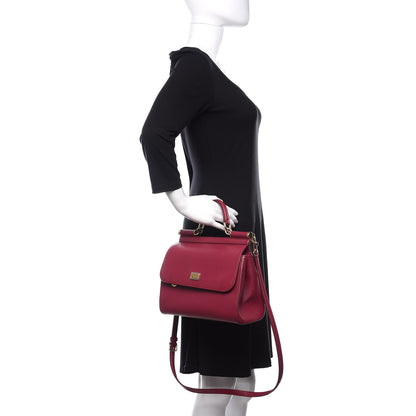 Dolce & Gabbana Dauphine Medium Miss Sicily Satchel Fuchsia 3 of 13