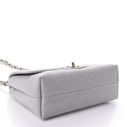 Chanel Caviar Quilted City Walk Flap Light Grey 4 of 11
