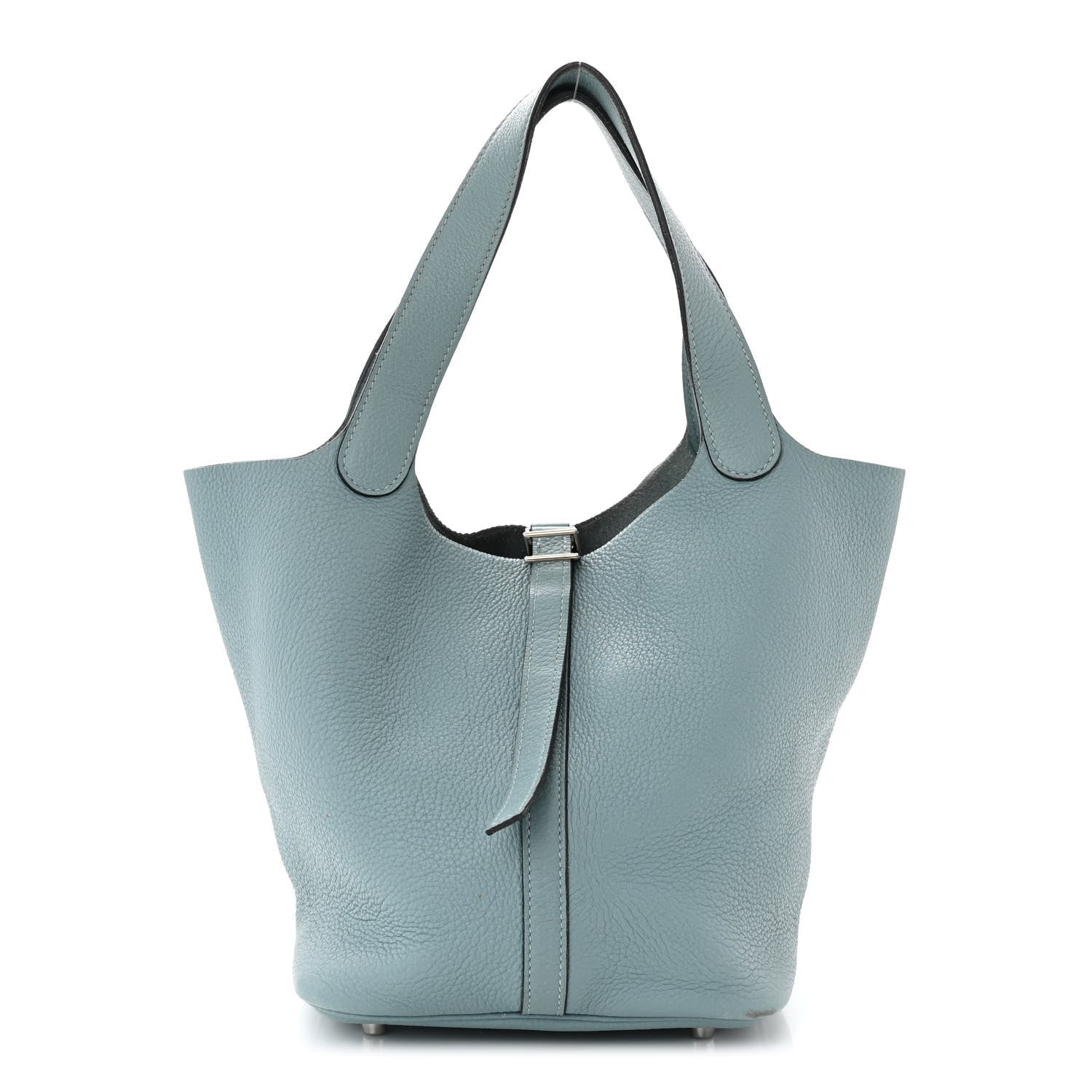 Hermes Taurillon Clemence Picotin 22 MM Ciel 1 of 14