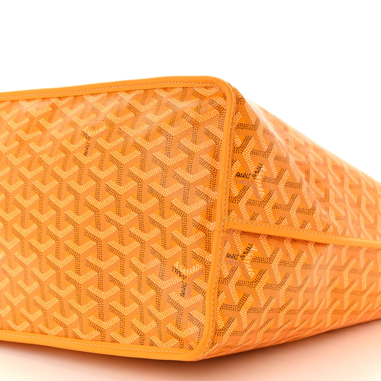 Goyard Goyardine Reversible Anjou GM Yellow 11 of 11