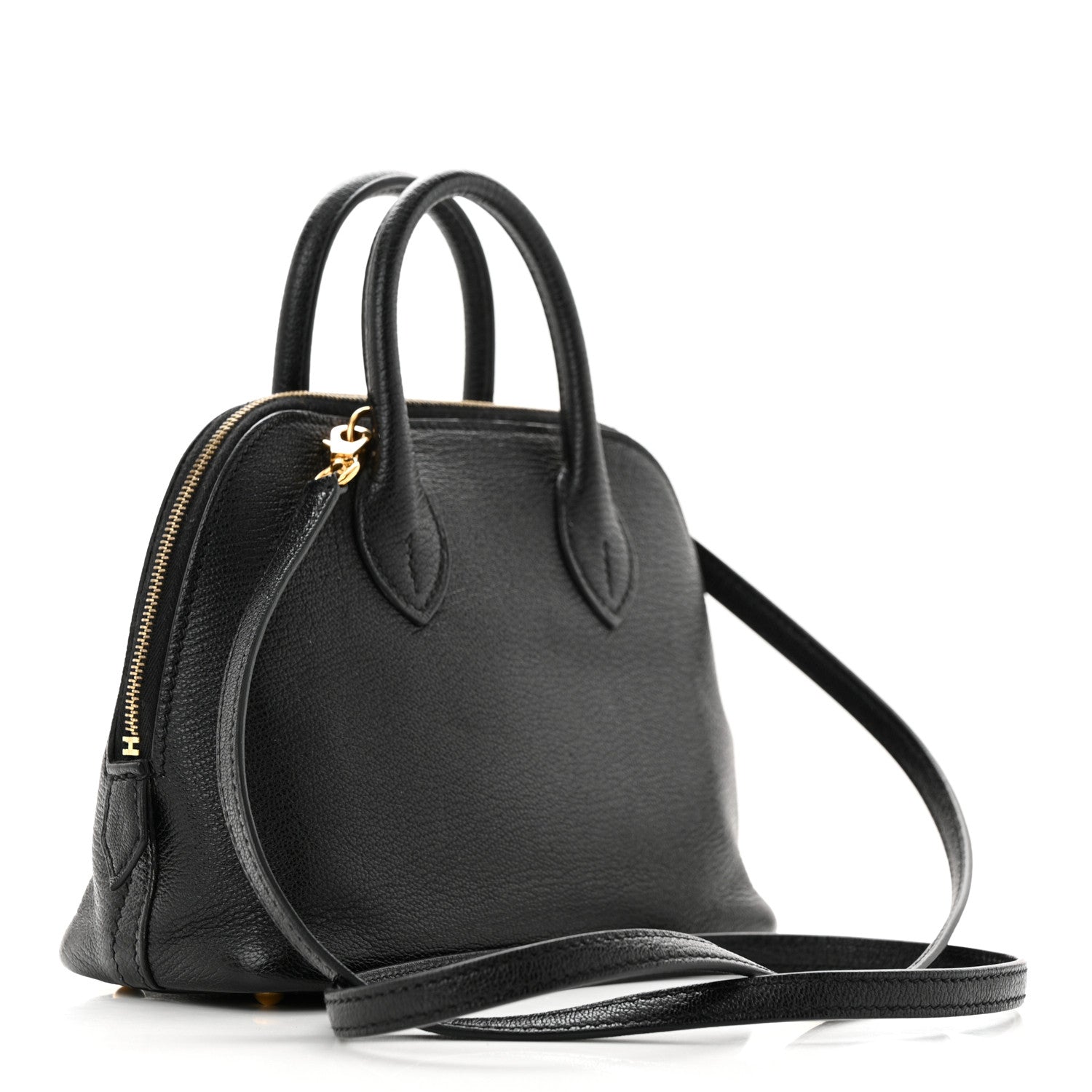 Hermes Chevre Mysore Mini 1923 Bolide Black 2 of 11