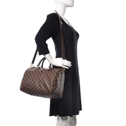 Louis Vuitton Damier Ebene Speedy Bandouliere 30 2 of 9