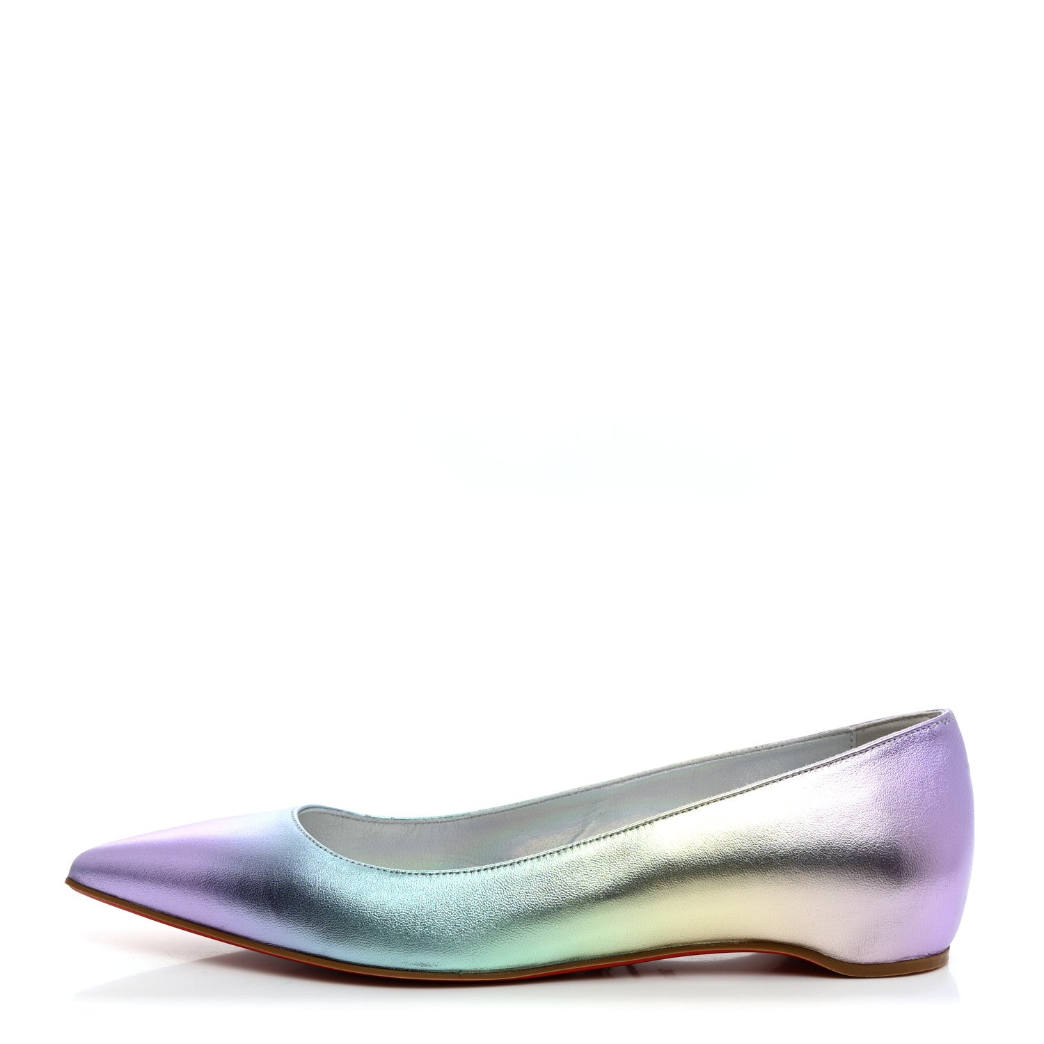 Christian Louboutin Iridescent Nappa Kate Flats 36.5 Multicolor 1 of 8