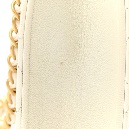Chanel Lambskin Quilted Small Chic Pearls Flap White 12 of 12