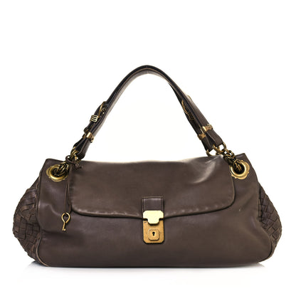 Bottega Veneta Nappa Intrecciato Napoli Shoulder Bag 1 of 17