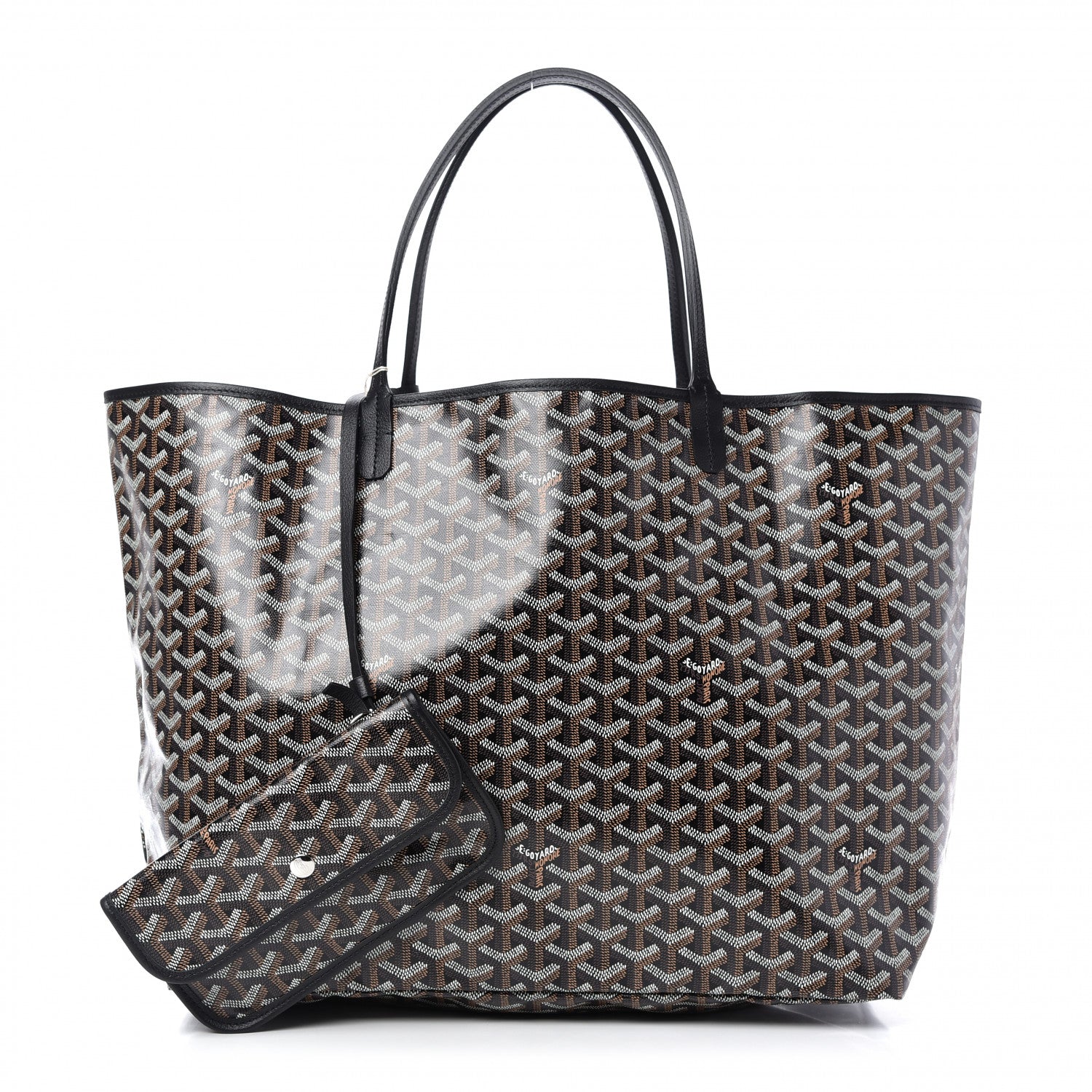 Goyard Goyardine Saint Louis GM Black 1 of 9