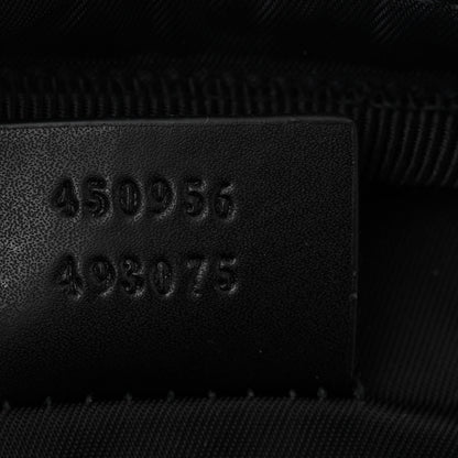 Gucci GG Supreme Monogram Web Belt Bag Black 8 of 13