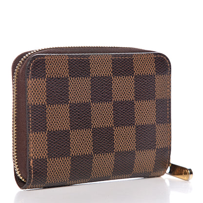 Louis Vuitton Damier Ebene Zippy Coin Purse 3 of 8