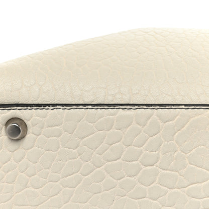 Christian Dior Canyon Grained Lambskin Large Lady Dior Off White 15 of 17
