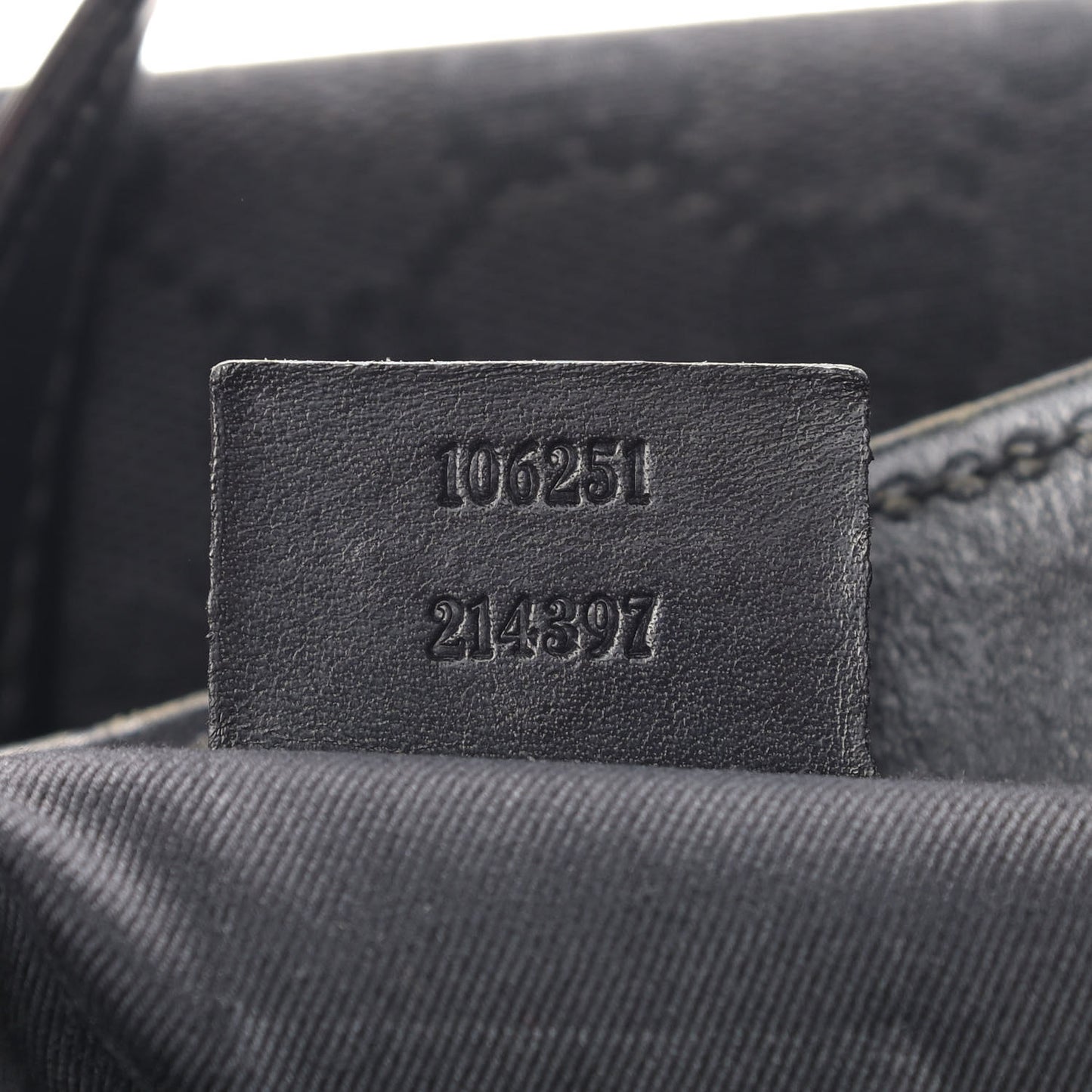 Monogram Large Tote Black