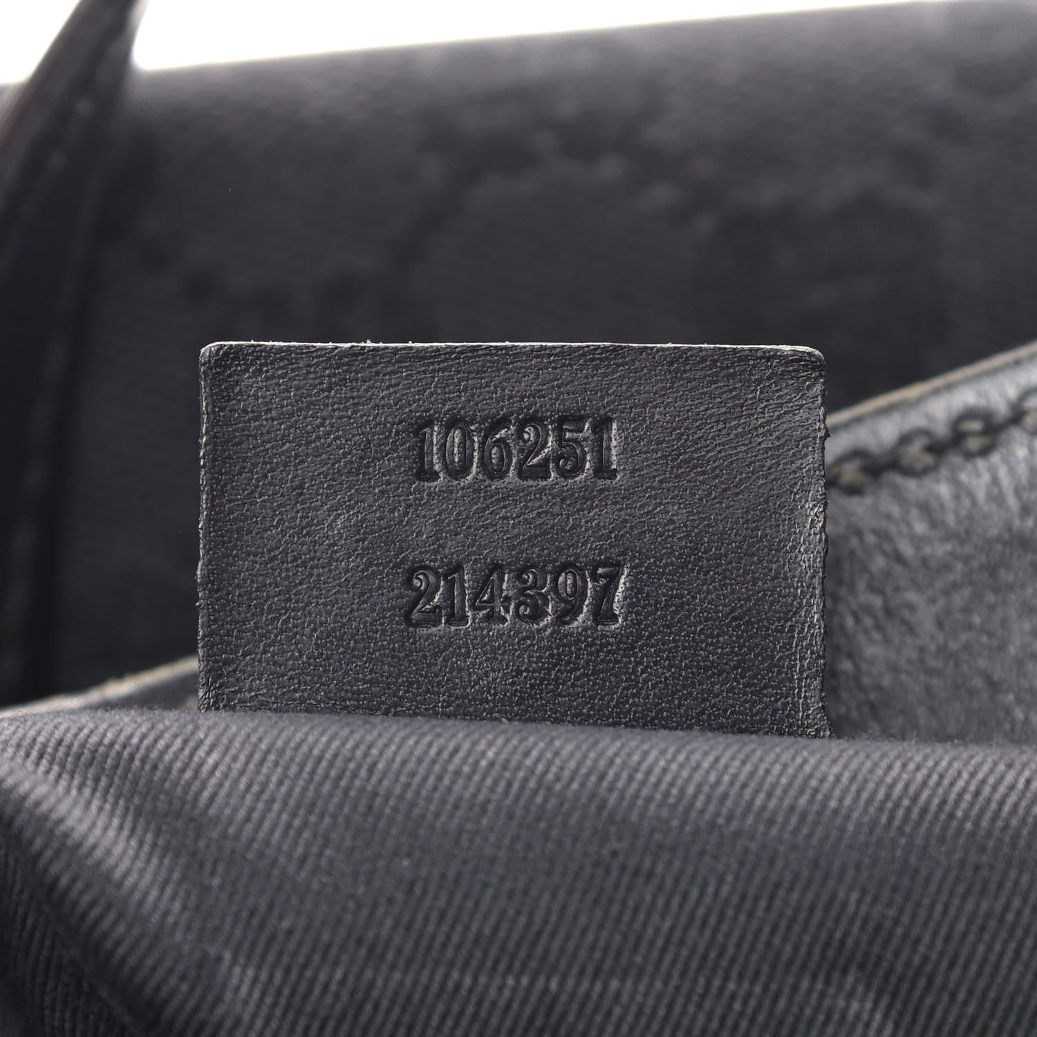 Gucci Monogram Large Tote Black 6 of 16