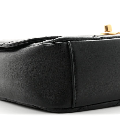 Chanel Lambskin Quilted Small CC Coin Flap Bag Black 8 of 9