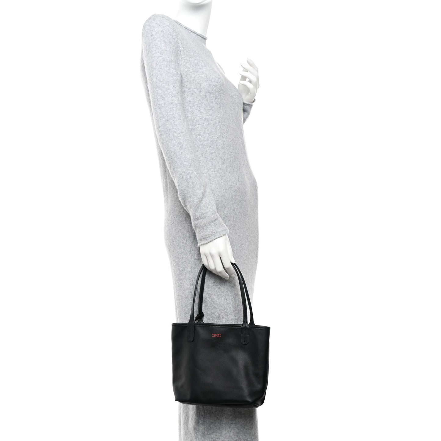 Goyardine Reversible Mini Anjou Black