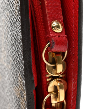 Louis Vuitton Monogram Insolite Wallet Red 10 of 10